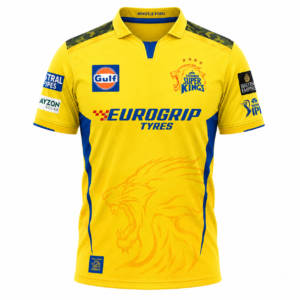 CRICKART 2026 Champion Yellow Cricket Jersey | CSK-Inspired Fan Edition | Premium Sports T-Shirt for Men & Boys